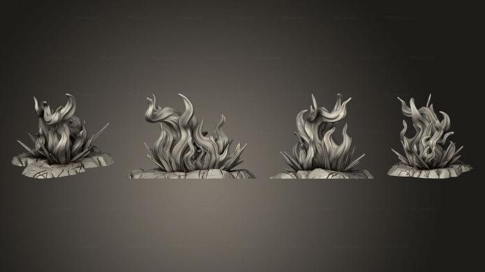 Растения (Взрыв Огня Завершен, PLANT_0481) 3D модель для ЧПУ станка