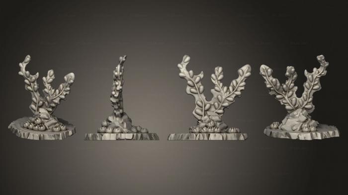 Растения (Гигантские Бурые Водоросли Часть 1 002, PLANT_0514) 3D модель для ЧПУ станка