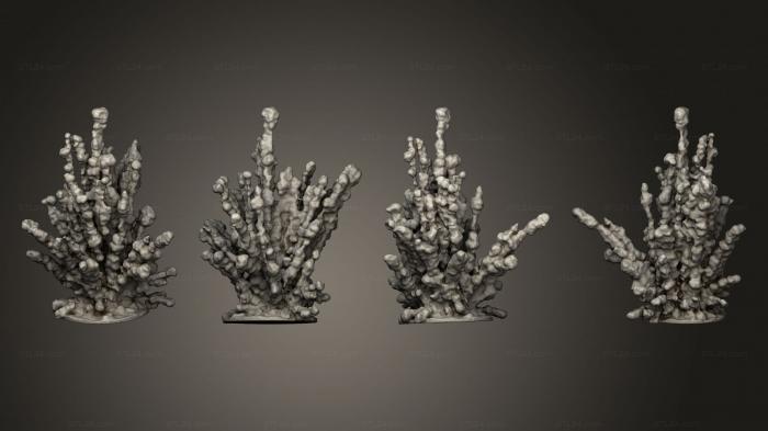 Растения (Kaboom Pack Battle FX 5 K взрывной пол, PLANT_0593) 3D модель для ЧПУ станка