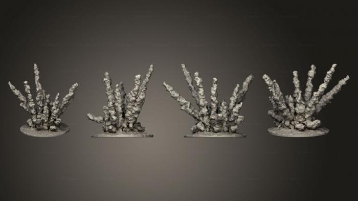 Растения (Kaboom Pack Battle FX L 1 наземный взрыв, PLANT_0600) 3D модель для ЧПУ станка