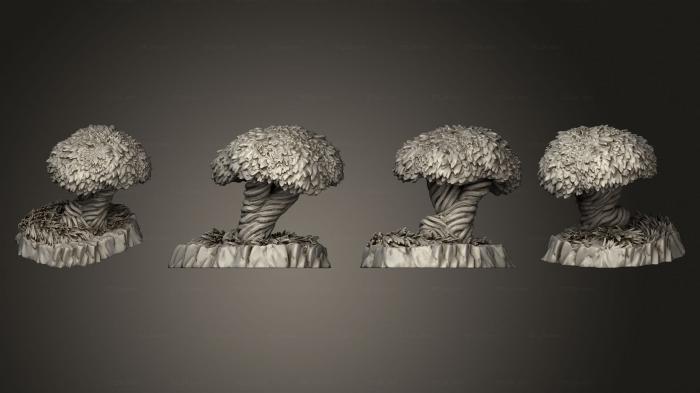 Растения (Величественные Заколдованные Деревья 1 004, PLANT_0642) 3D модель для ЧПУ станка