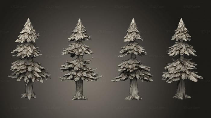 Растения (Имитирующее Дерево Большое - Пребольшое, PLANT_0646) 3D модель для ЧПУ станка