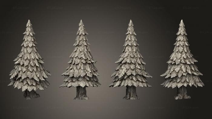 Растения (Имитирующее Большое Дерево, PLANT_0647) 3D модель для ЧПУ станка