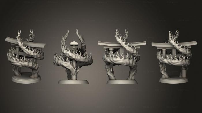 Растения (Волшебница Шугенджа Стендандж И Тори Гейтонфайр, PLANT_0885) 3D модель для ЧПУ станка