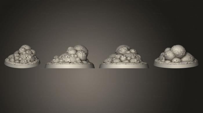 Растения (Яйца паука мм 100 002, PLANT_0904) 3D модель для ЧПУ станка
