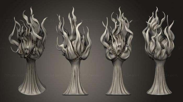 Растения (Дерево царства духов V 2, PLANT_0918) 3D модель для ЧПУ станка