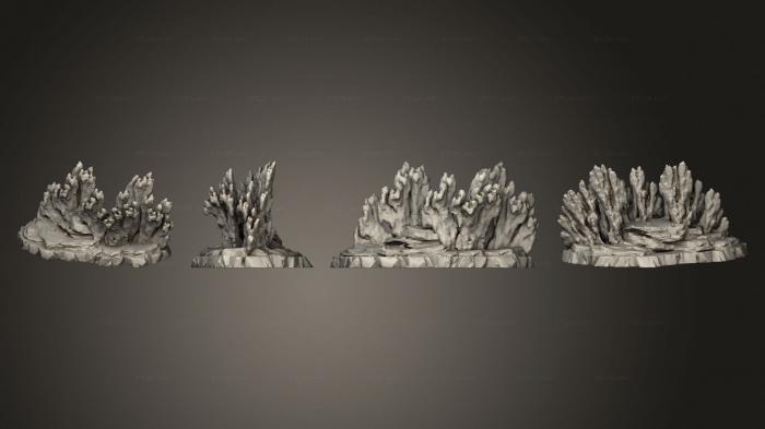 Растения (Венерианские кораллы 1 002, PLANT_1073) 3D модель для ЧПУ станка