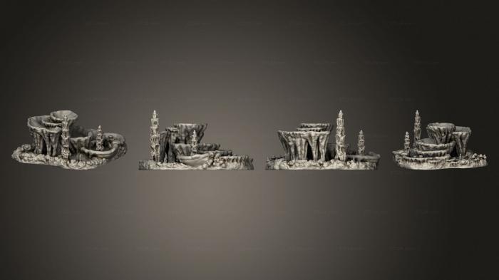 Растения (Особенность бассейна Wet Caverns, PLANT_1104) 3D модель для ЧПУ станка