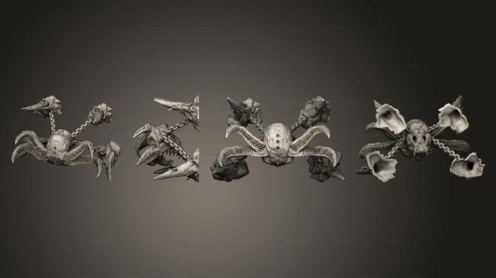 Растения (Где сражаются легенды, эксклюзивы тома 1 Местность адского черепа, PLANT_1105) 3D модель для ЧПУ станка