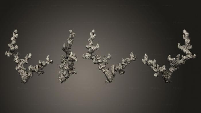 Растения (Гильдия Волшебников Дым Элементалистов 3, PLANT_1128) 3D модель для ЧПУ станка
