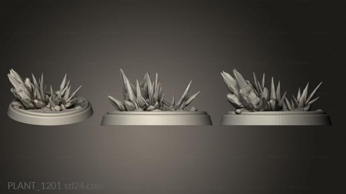 Растения (PLANT_1201) 3D модель для ЧПУ станка