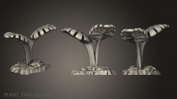 Растения (PLANT_1440) 3D модель для ЧПУ станка