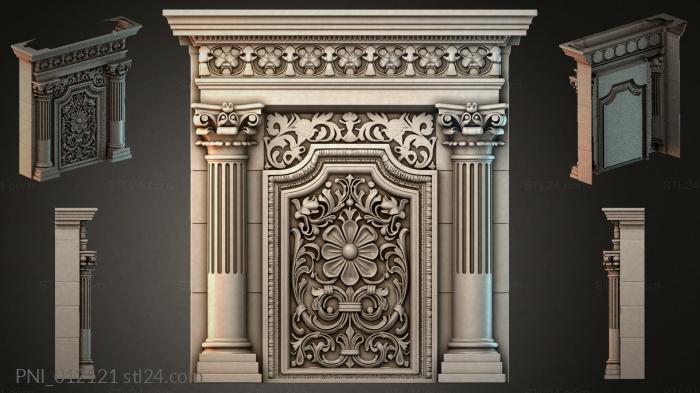 Панели декоративные (PNI_012121) 3D модель для ЧПУ станка