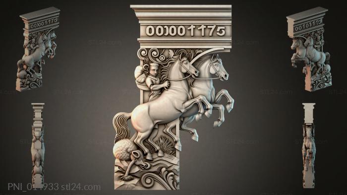 Панели декоративные (PNI_014933) 3D модель для ЧПУ станка