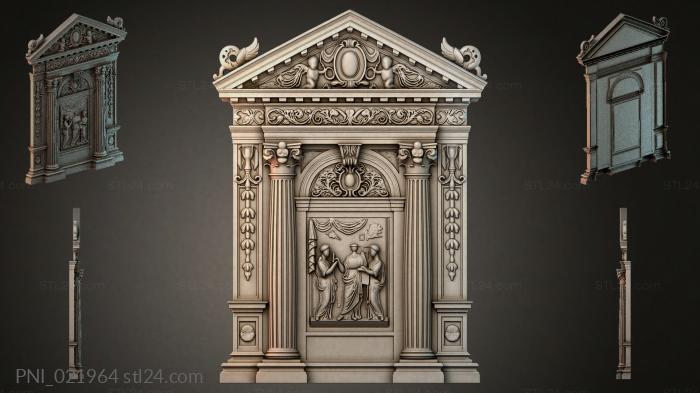 Панели декоративные (PNI_021964) 3D модель для ЧПУ станка