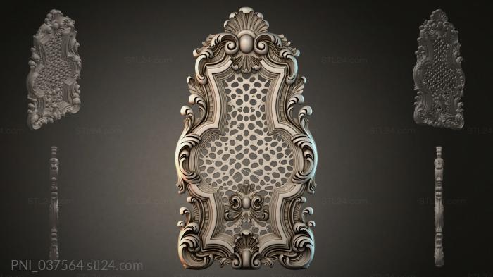 Панели декоративные (PNI_037564) 3D модель для ЧПУ станка