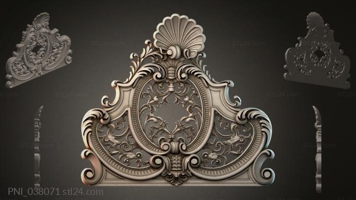 Панели декоративные (PNI_038071) 3D модель для ЧПУ станка