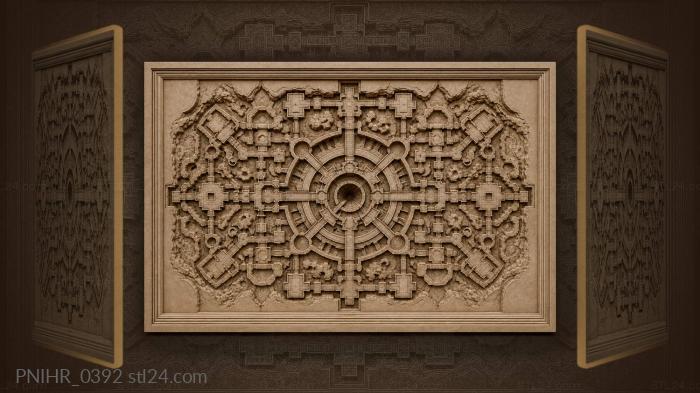 Labyrinthine dungeon depths ancient secrets 3d STL model