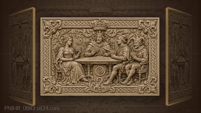 Royal game with a hidden meaning 3d STL model
