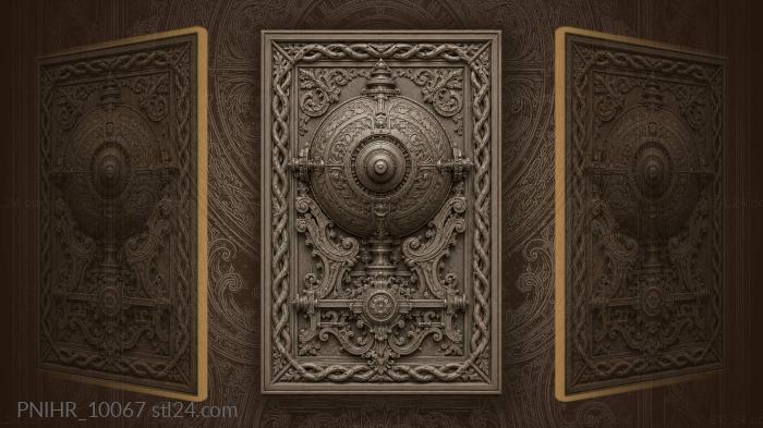 Intricate sphere with ornate supports 3d STL model