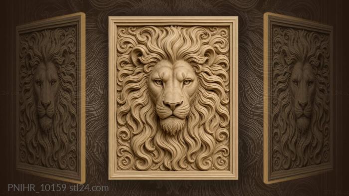 Mane spirals filling everything around 3d STL model