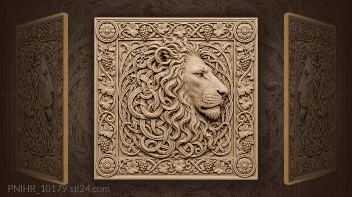 Grapevine around a knotted mane 3d STL model