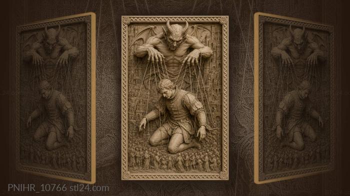 Puppet of fate dark city 3d STL model