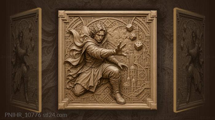 Gambler casting fate city dreams 3d STL model