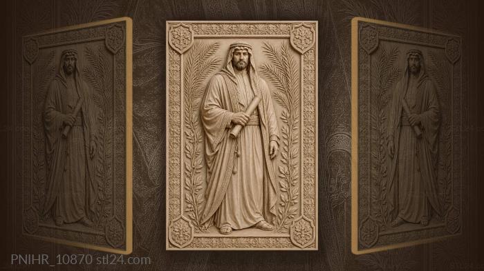 Eastern scholar with ancient wisdom 3d STL model