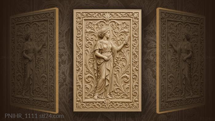 Classical figure with important message 3d STL model