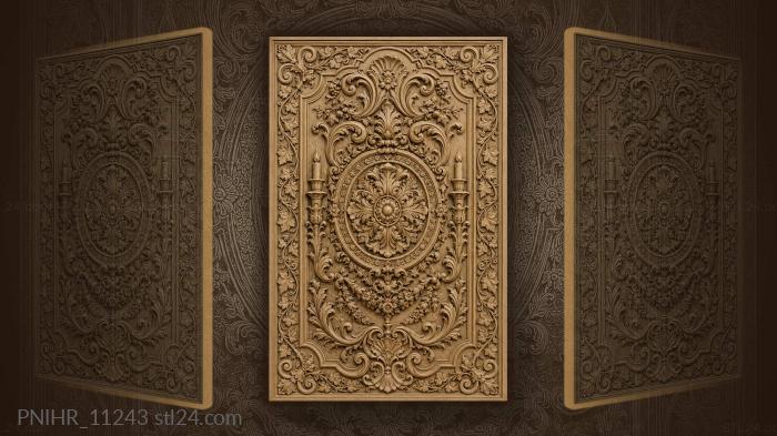Noble gentleman with candle symmetry 3d STL model