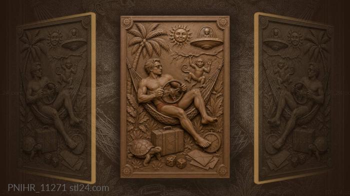 Summer drive with playful details 3d STL model
