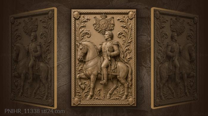 Rolled decree in the general hand 3d STL model