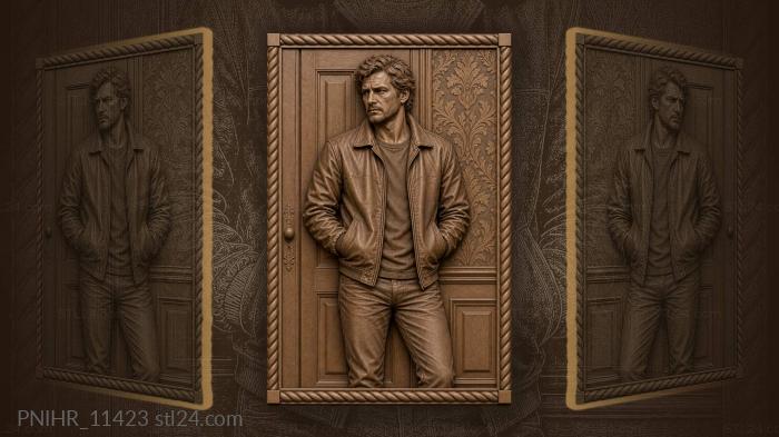 Tony Soprano by the mansion door 3d STL model
