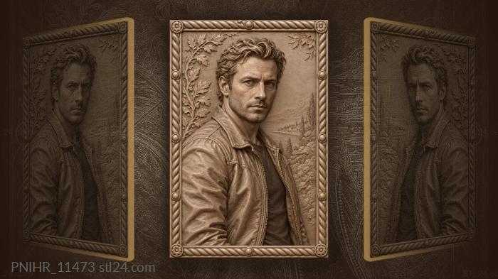 Henry Cavill in a jacket by Lake Como 3d STL model