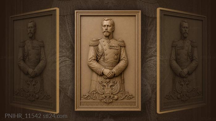 Noble officer with imperial insignia 3d STL model