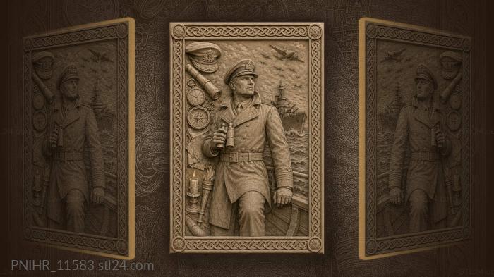 Naval command wartime artifacts exploration 3d STL model