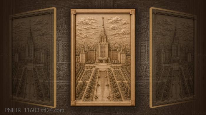 Grand spire city vista garden 3d STL model