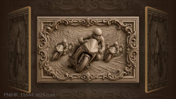 Speed demons on winding roads 3d STL model