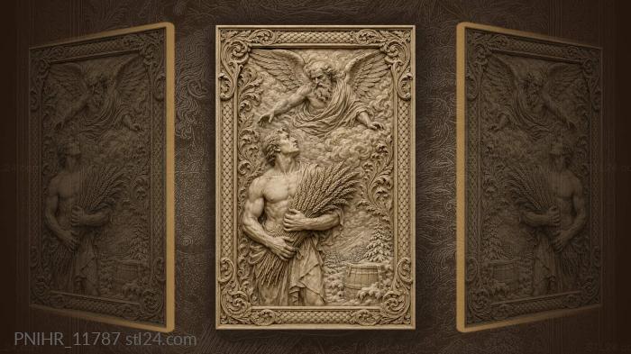 Harvest blessing from the heavens 3d STL model