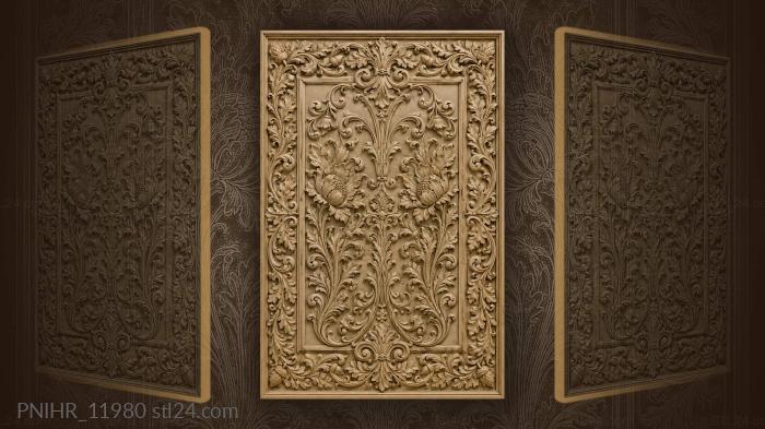 Two blossoms turned toward each other 3d STL model