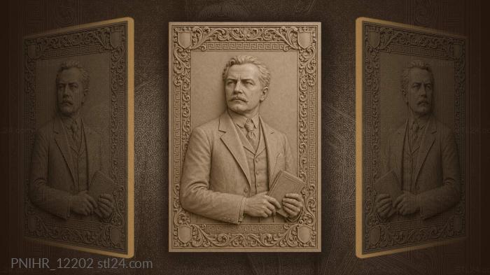 Distinguished gentleman with hidden treasure 3d STL model