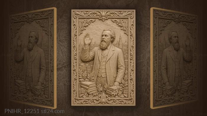 Savva Morozov greeting the city 3d STL model