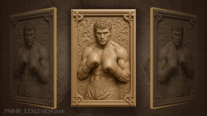 Ivan Drago ready for the fight 3d STL model