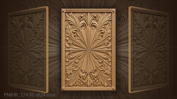 Sunburst abstract floral arrangement 3d STL model