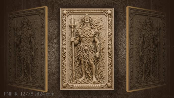 Ocean king with coral crown 3d STL model