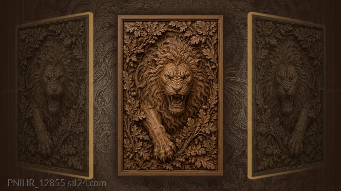 Roar out of thick oak thicket 3d STL model