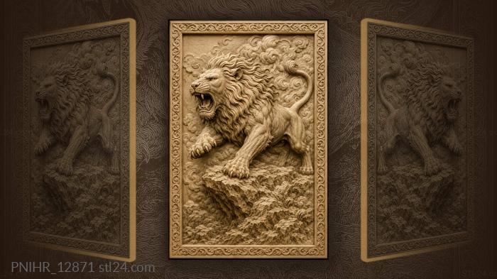 A leap from the rocky outcrop 3d STL model