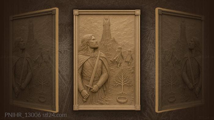 Lord of the rings heroes journey 3d STL model