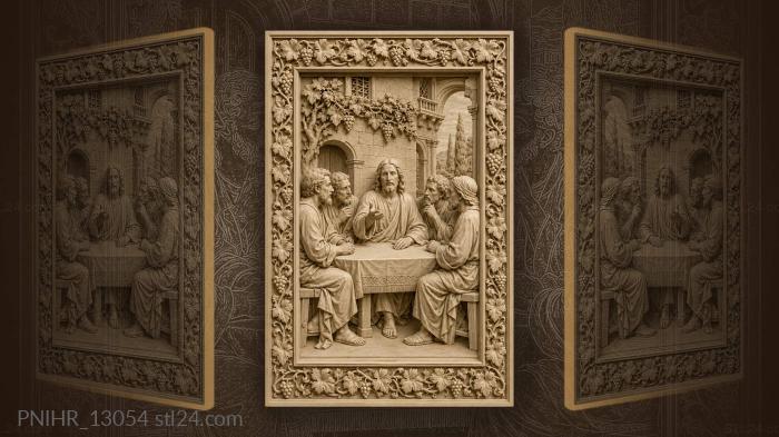 Lively gathering by ancient walls 3d STL model